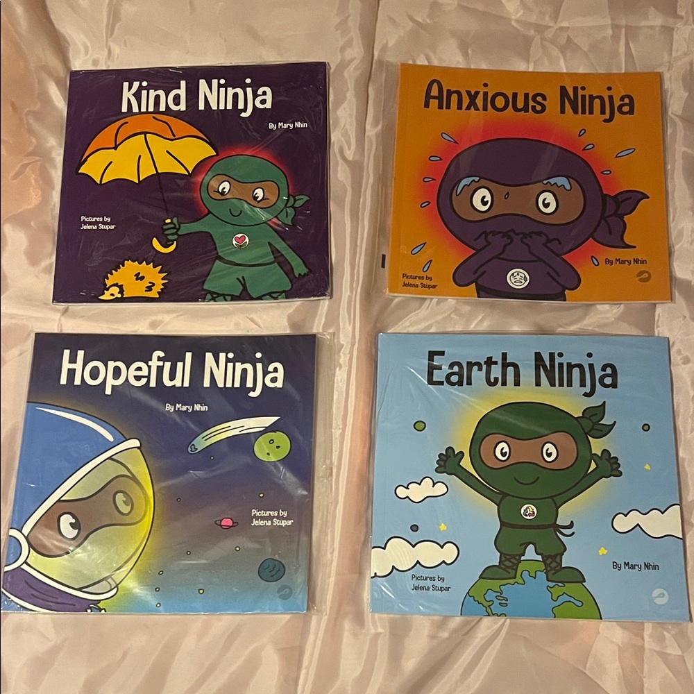 Ninja Emotions Kids Book Set of 4